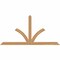 Ekena Millwork Richland Timber Gable Bracket, Western Red Cedar, 72"W x 36"H x 1 1/2"D x 3 1/2"F, 12/12 Pitch GBW072X36X0204RIC00SWR - alternate 1